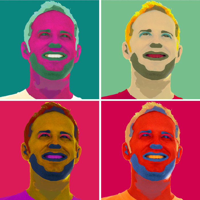 Jeremy of Art|Tech, a la Warhol