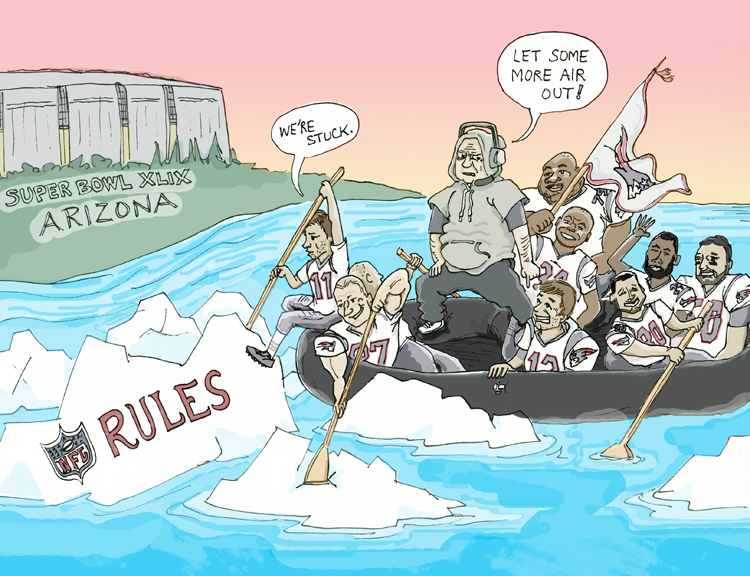 Deflategate - The New England Patriots Cross America