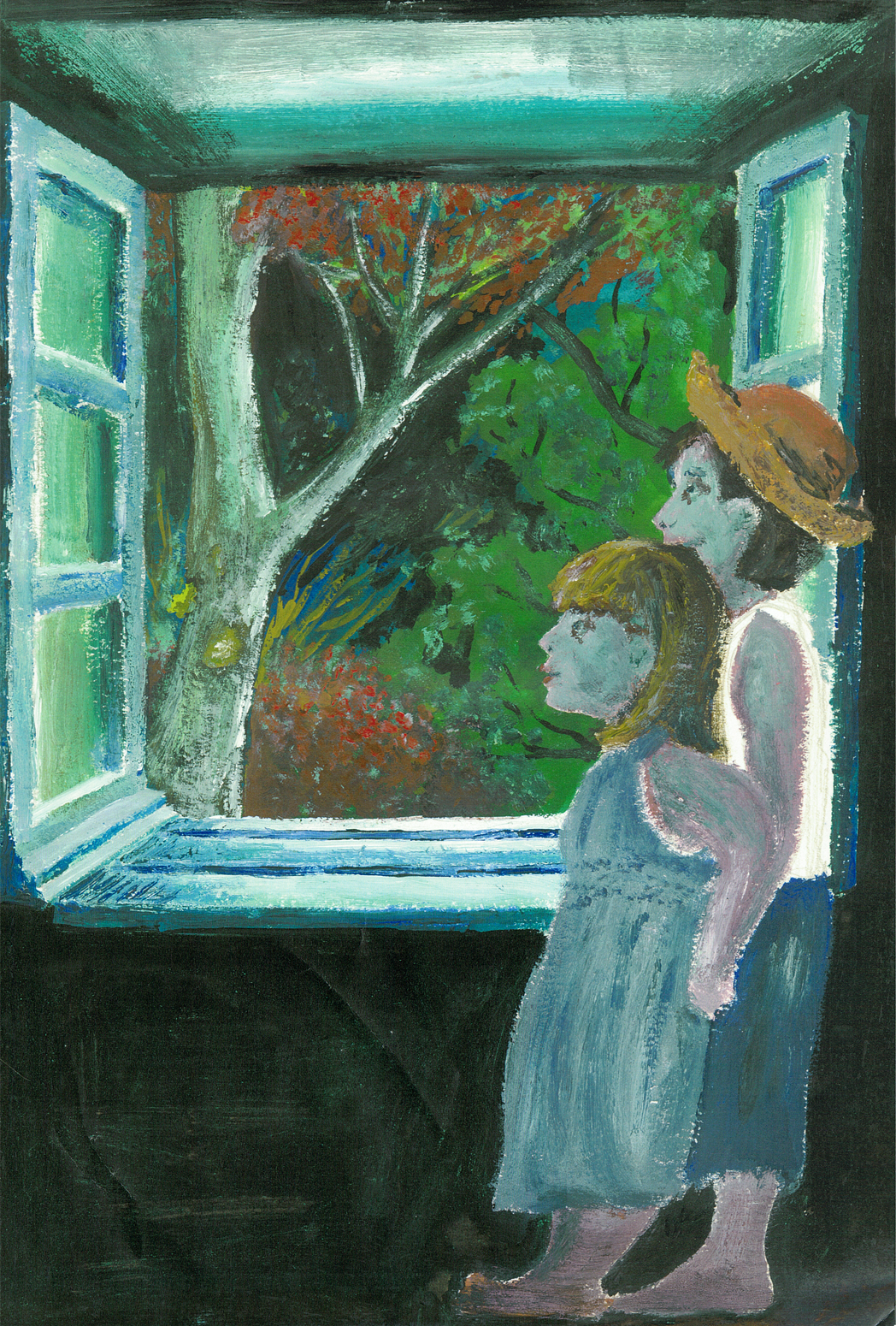 "Longing" - oil on canvas