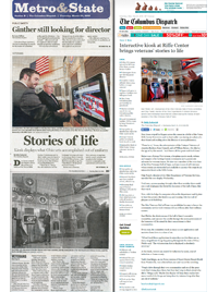 Veterans Hall of Fame interactive kiosk