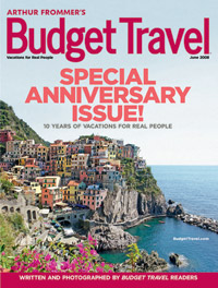Budget Travel Magazine article