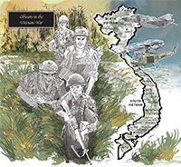 Ohio Statehouse Vietnam display