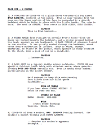 "Without Blemish" - graphic short story