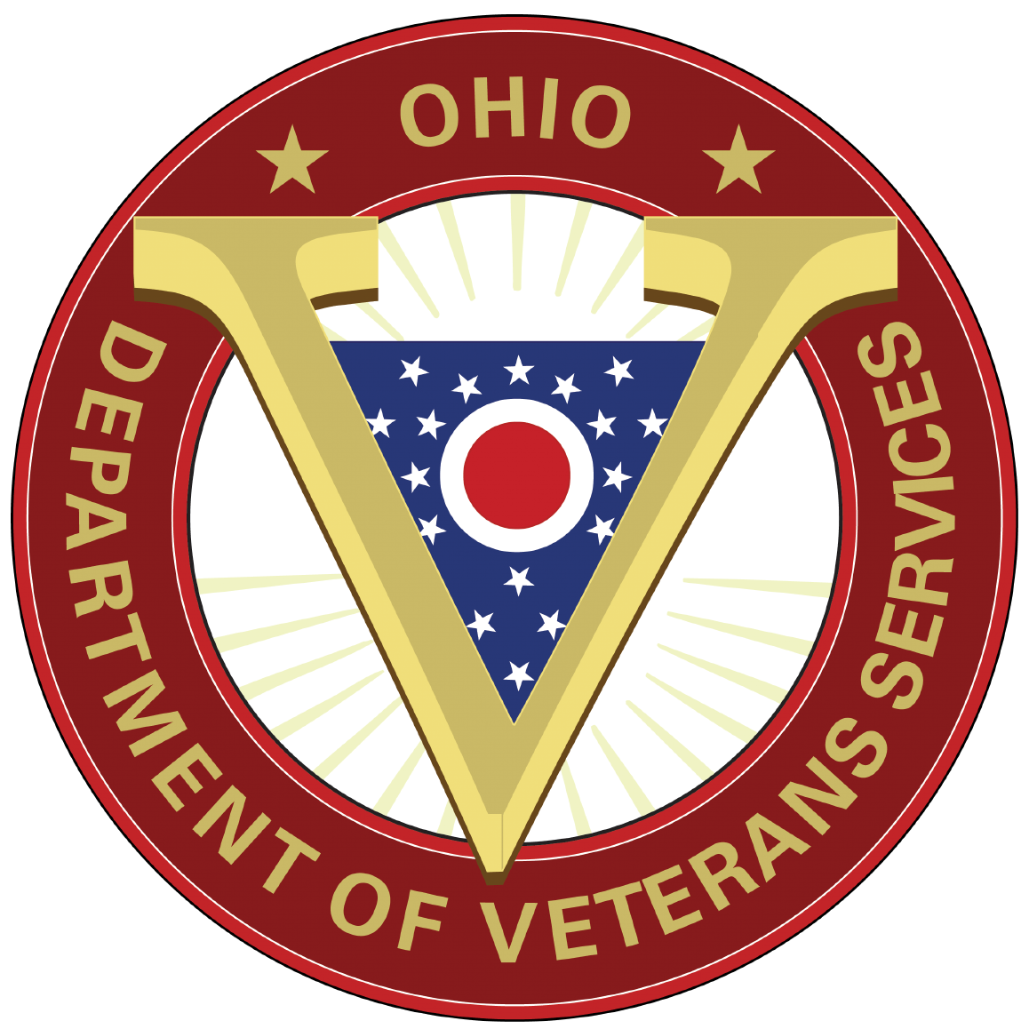 Ohio Department of Veterans Services logo