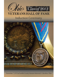 Hall of Fame event program