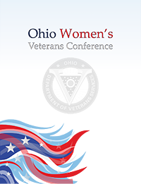 Women Veterans event folder