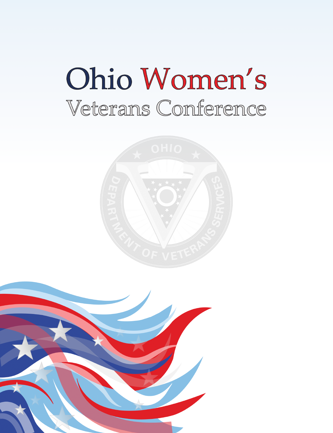 Women Veterans event folder