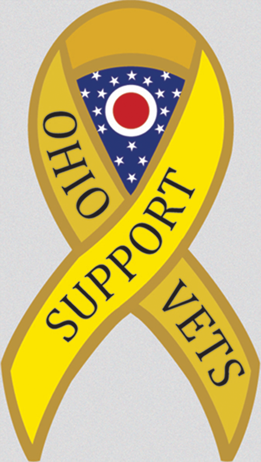Support Ohio Vets logo decal